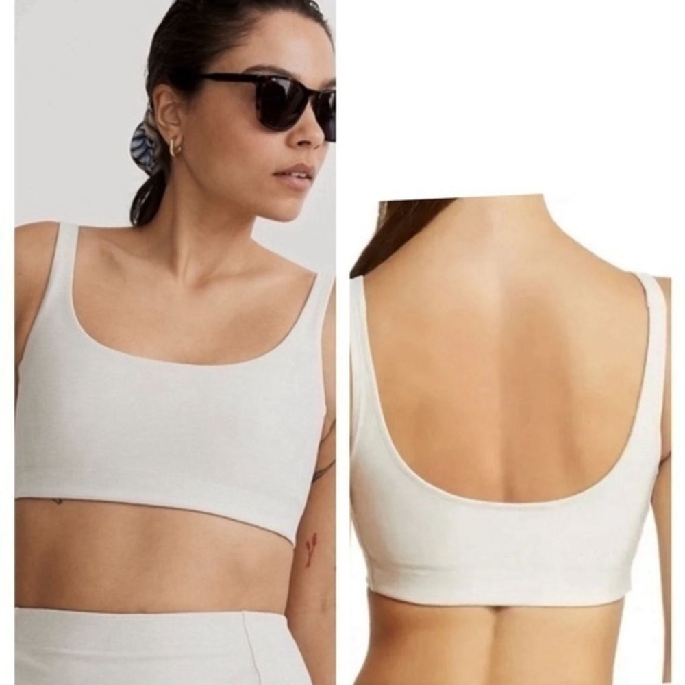 Outdoor Voices Freeform Scoop Bra Milk XXS